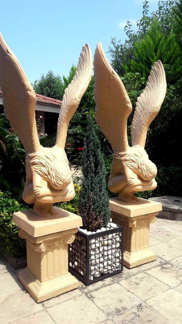 Crouching Angels (pair)